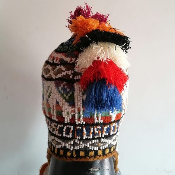 Peruvian Chullo Unisex Handmade Warm Winter Hat main image 5